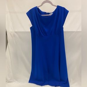 Calvin Klein Blue Midi Dress